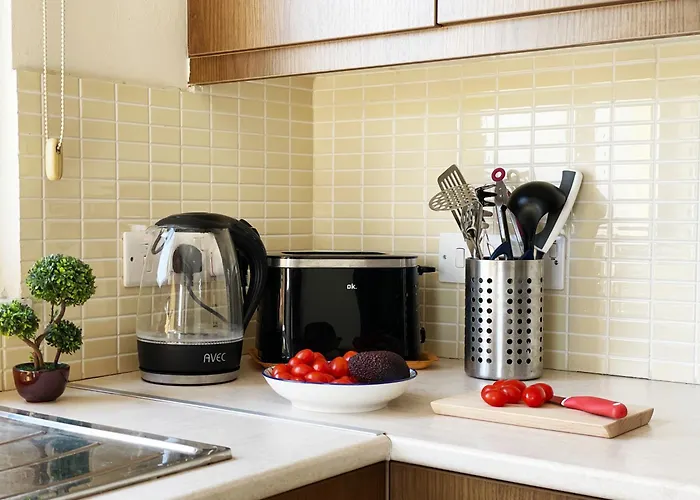 Stylish 2br With Balcony And Parking Near Saint Lazarus And Finikoudes 라르나카